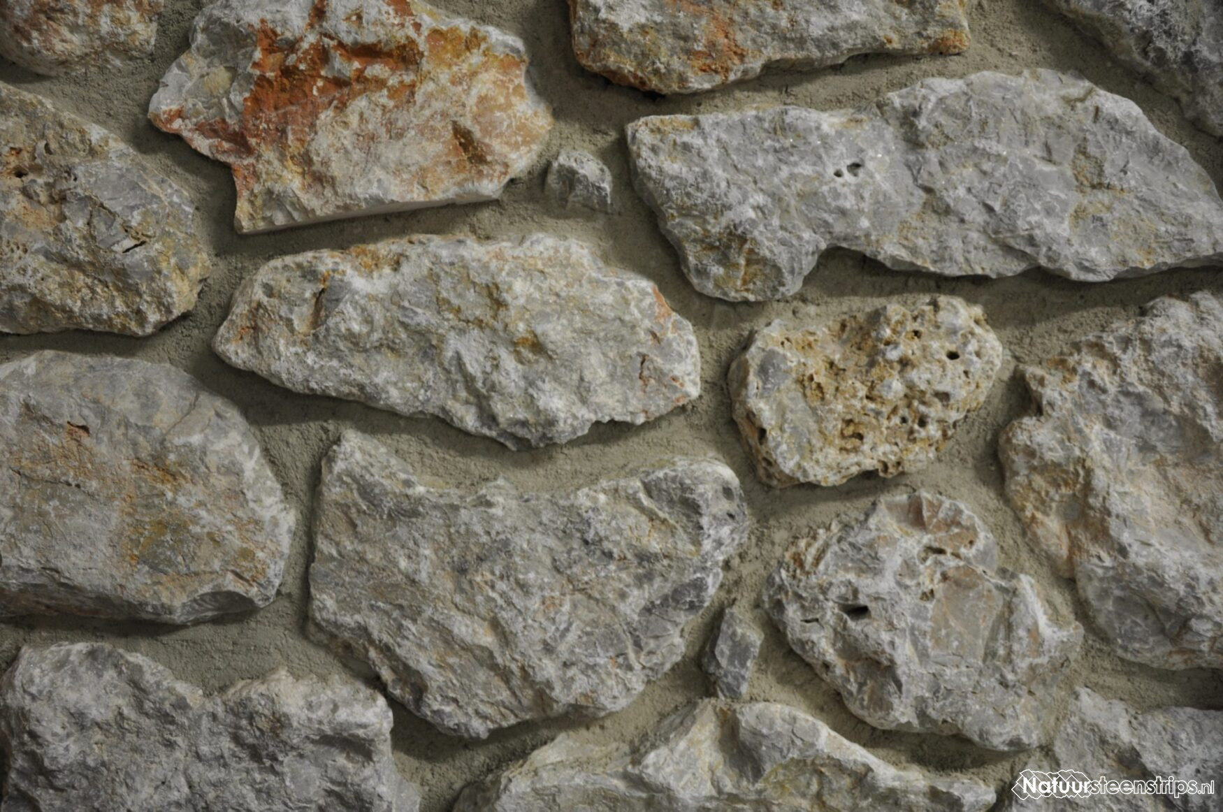 mythologie kanaal Ironisch Rocks Grey - Steenstrips - Natuurstenen wandbekleding - Beperkte dikte.